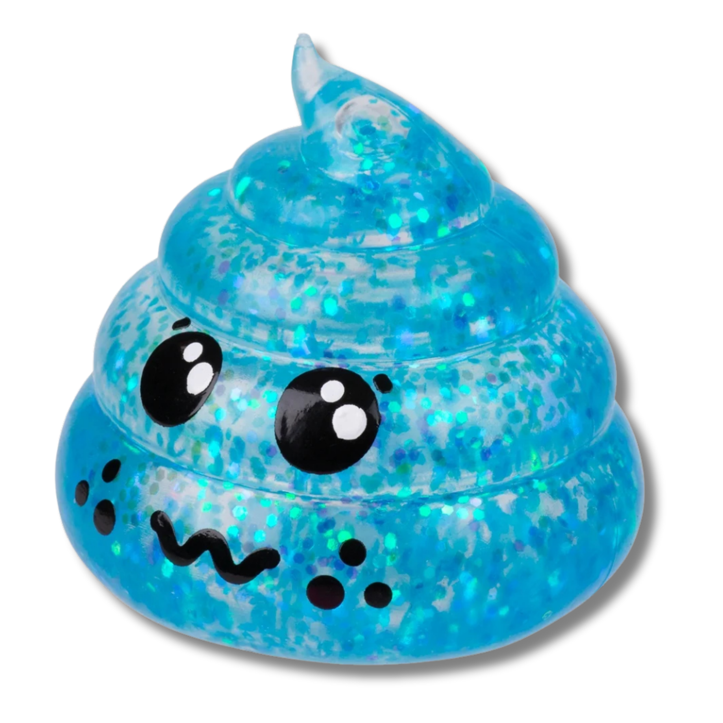 Glitter Squeezy Sparkle Sugar Poop Fidget Kids Toy