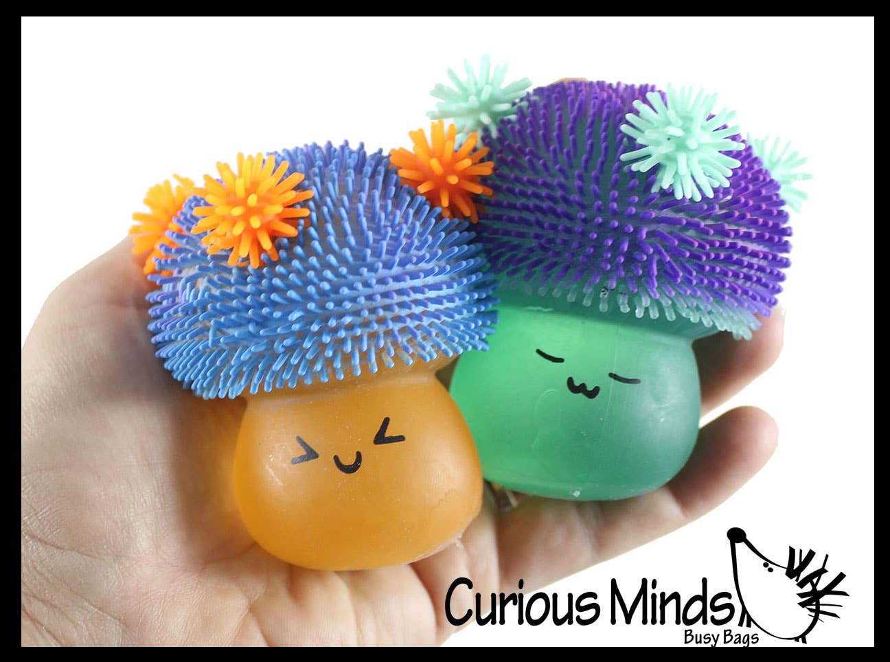 Mushroom Sugar Puffer Ball Squishy