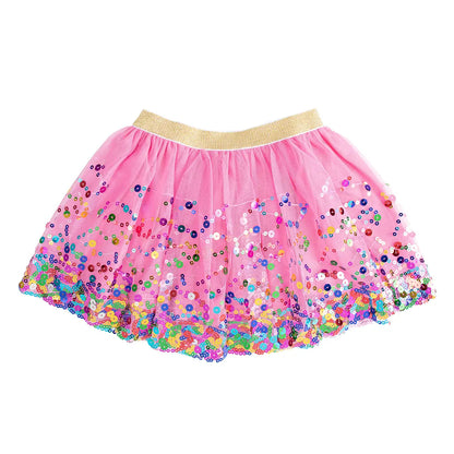 Raspberry Confetti Tutu 2-4y