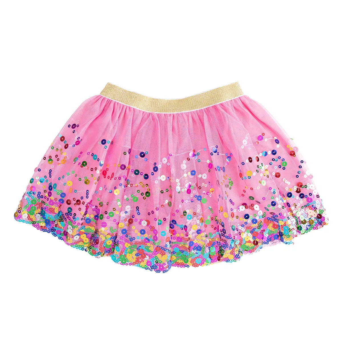 Raspberry Confetti Tutu 6-8y