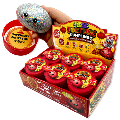 Fun Doh Mystery Fortune Cookie Squishy Dumpling - 12/Display