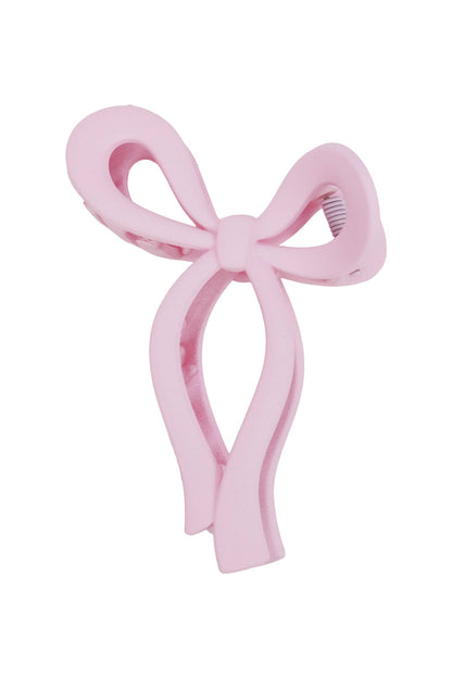 Wavy Ribbon Matte Warm Pastel Hair Claw