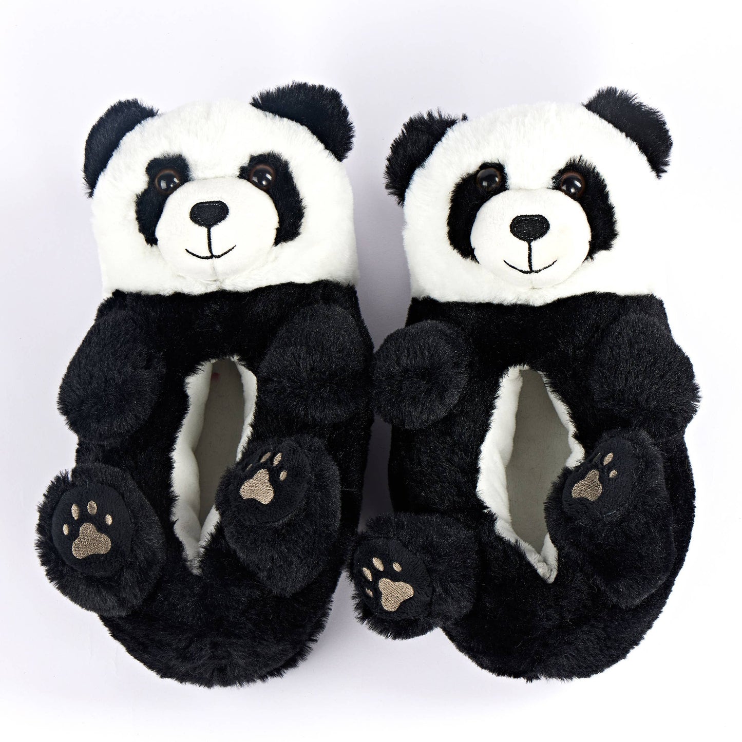Tofu the Panda | Kid's Funny Fluffy Non-Slip Slippers