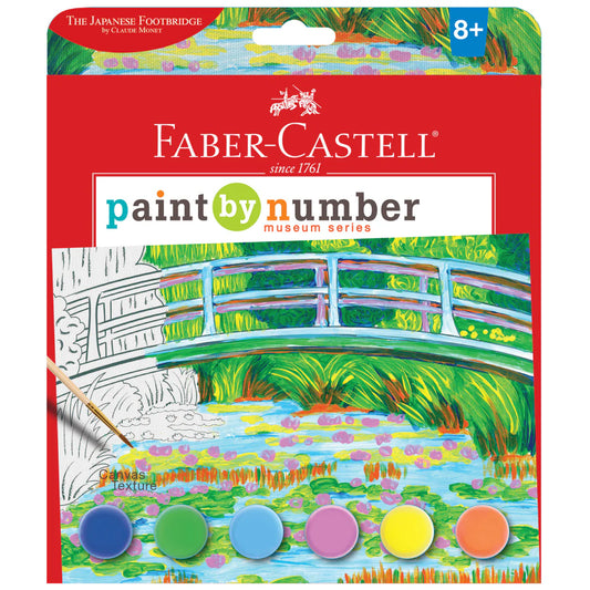 Japanese Footbridge Paint by Numbers