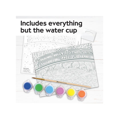 Japanese Footbridge Paint by Numbers