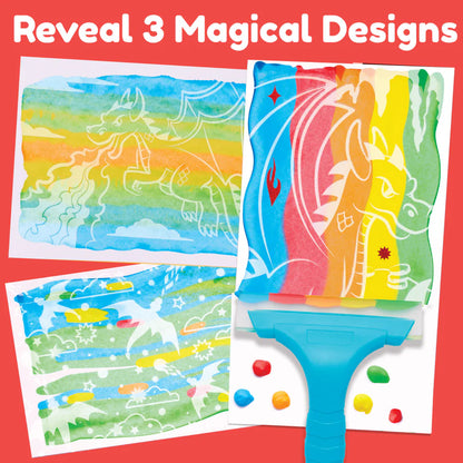 Squeegeez Magic Reveal Art Dragon
