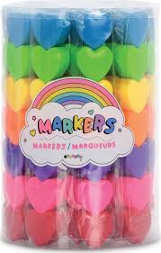 Heart Stackable Markers