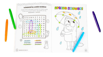 Bluey Colortivity: Happy Easter, Bluey! by Delaney Foerster