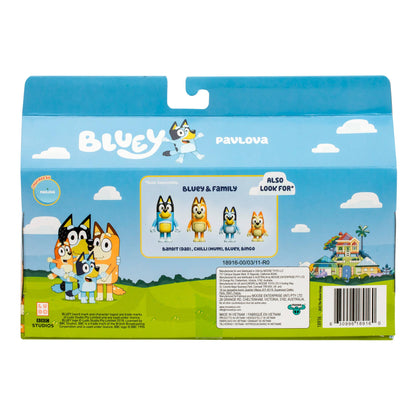 Bluey Let’s Play Chef Pavlova 4-Pack Figure Set