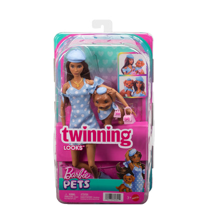 Barbie Twinning Blue Looks Polka Dots Doll and Accessories