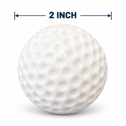2" Golf Ball Crunchy Squishy Toy
