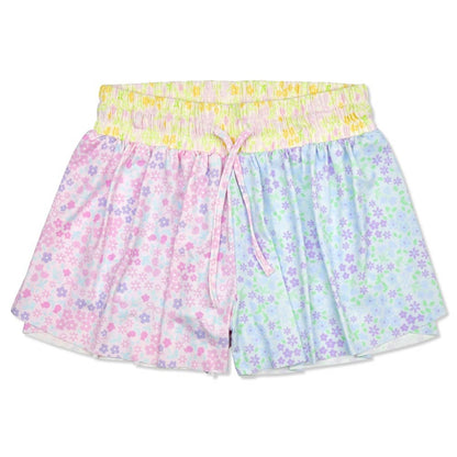 Ditsy Patchwork Butterfly Shorts