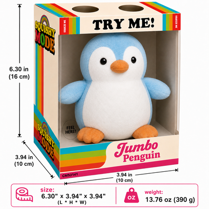 Squishy Mode Jumbo Penguin Sensory Toys 