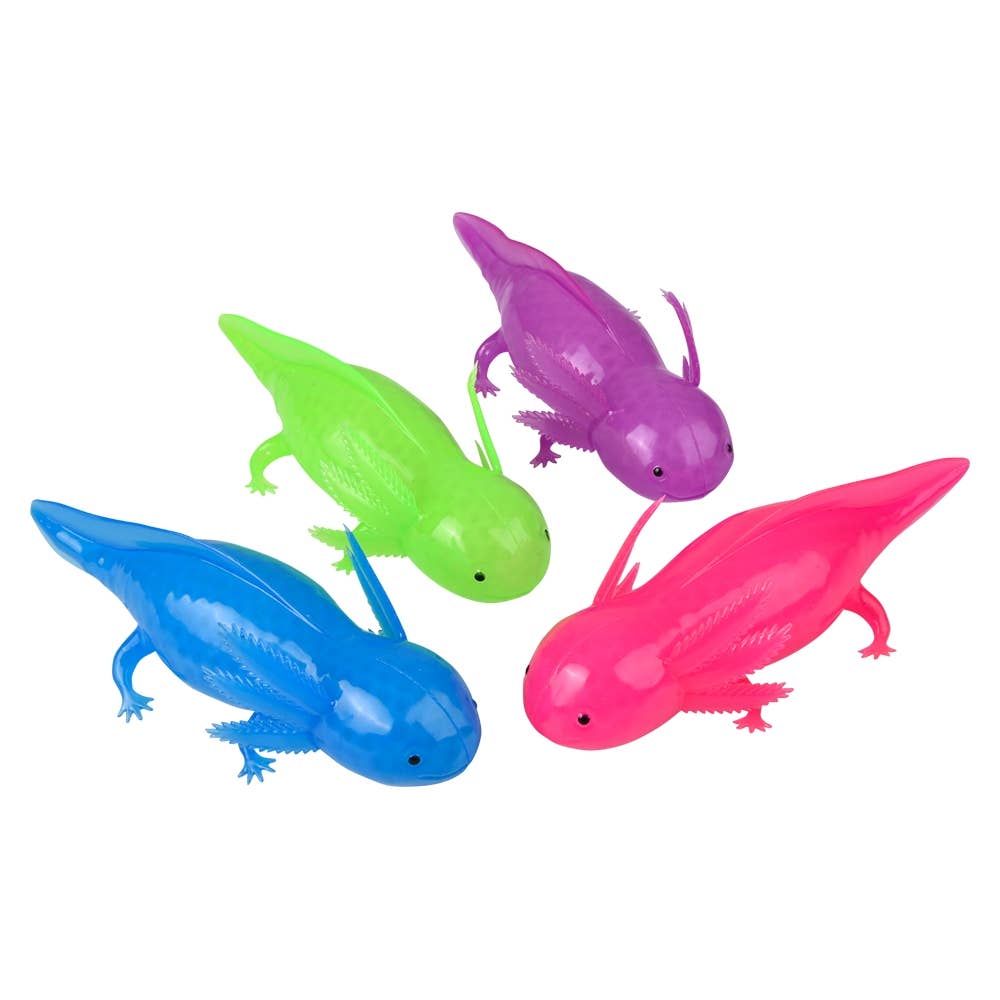 7.5" Squeezy Bead Axolotl 12ct - LLB Toys