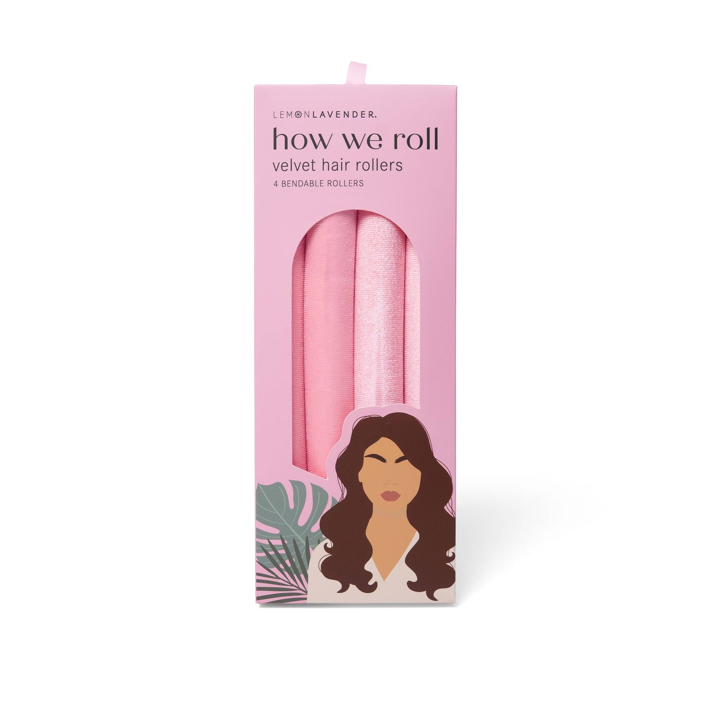 Lemon Lavender How We Roll Velvet Hair Rollers