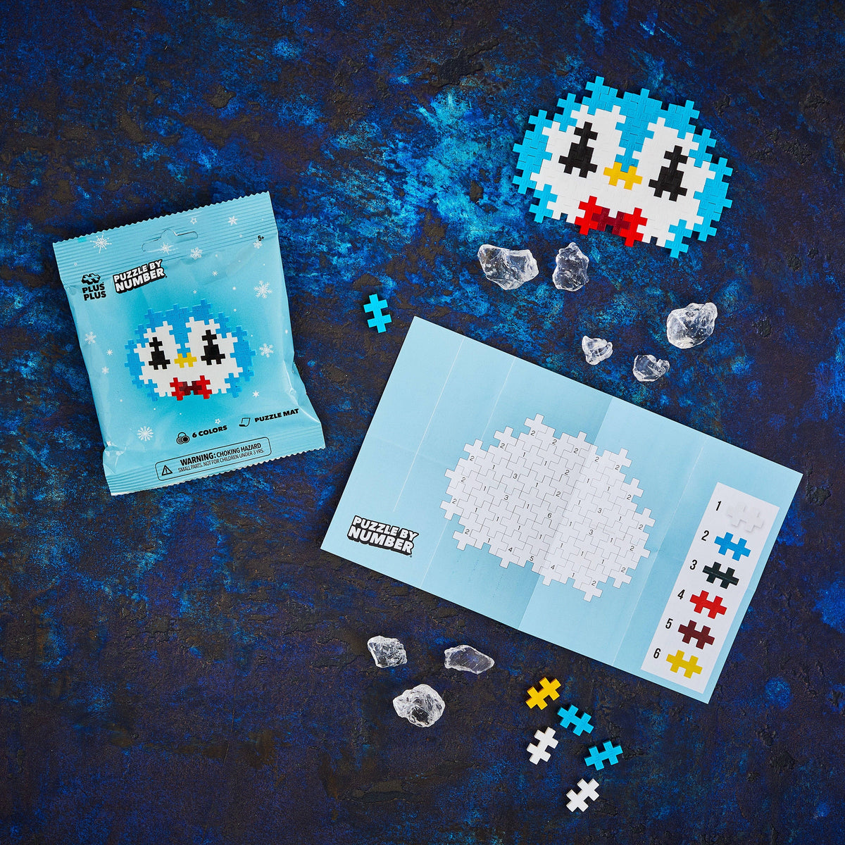 40pc Puzzle by Number® Holiday Faces