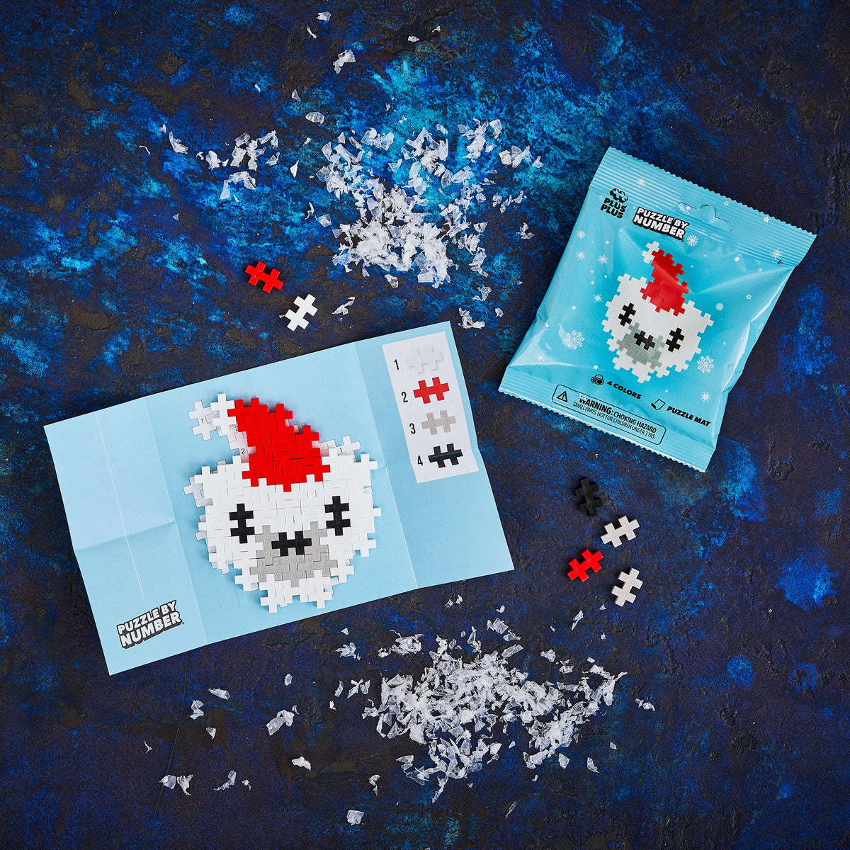 40pc Puzzle by Number® Holiday Faces