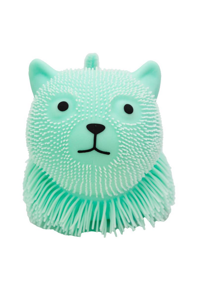 Jumbo Kitty Cat Spiky Puffer Led Squishy