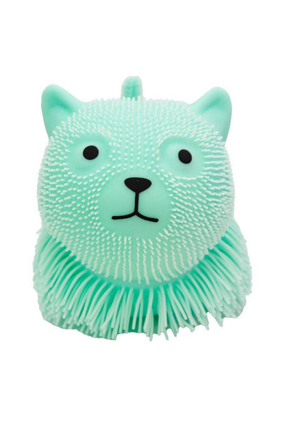 Jumbo Kitty Cat Spiky Puffer Led Squishy