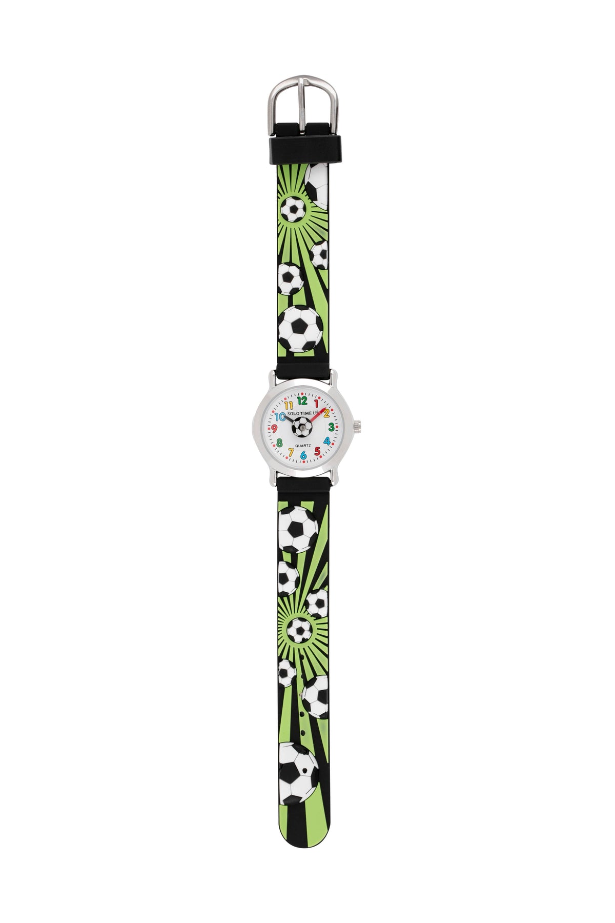Children's quartz watches with soccer balls