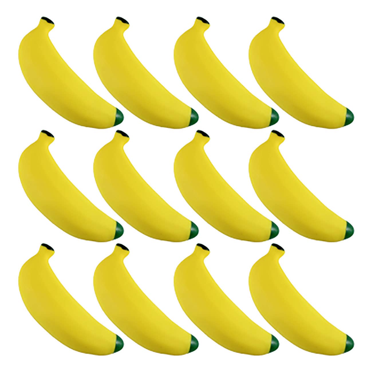 Doh Banana Fruit Soft Fluff- Filled Squeeze Stress Balls