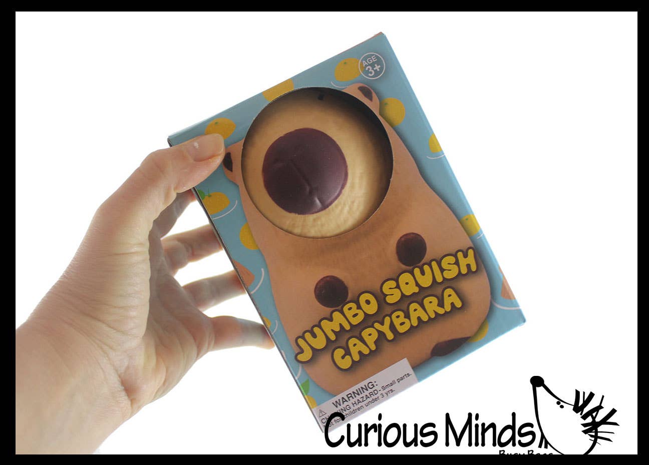 Jumbo Capybara Doh Filled Squishy Squeeze Stress Ball Soft