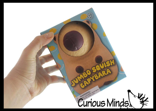 Jumbo Capybara Doh Filled Squishy Squeeze Stress Ball Soft