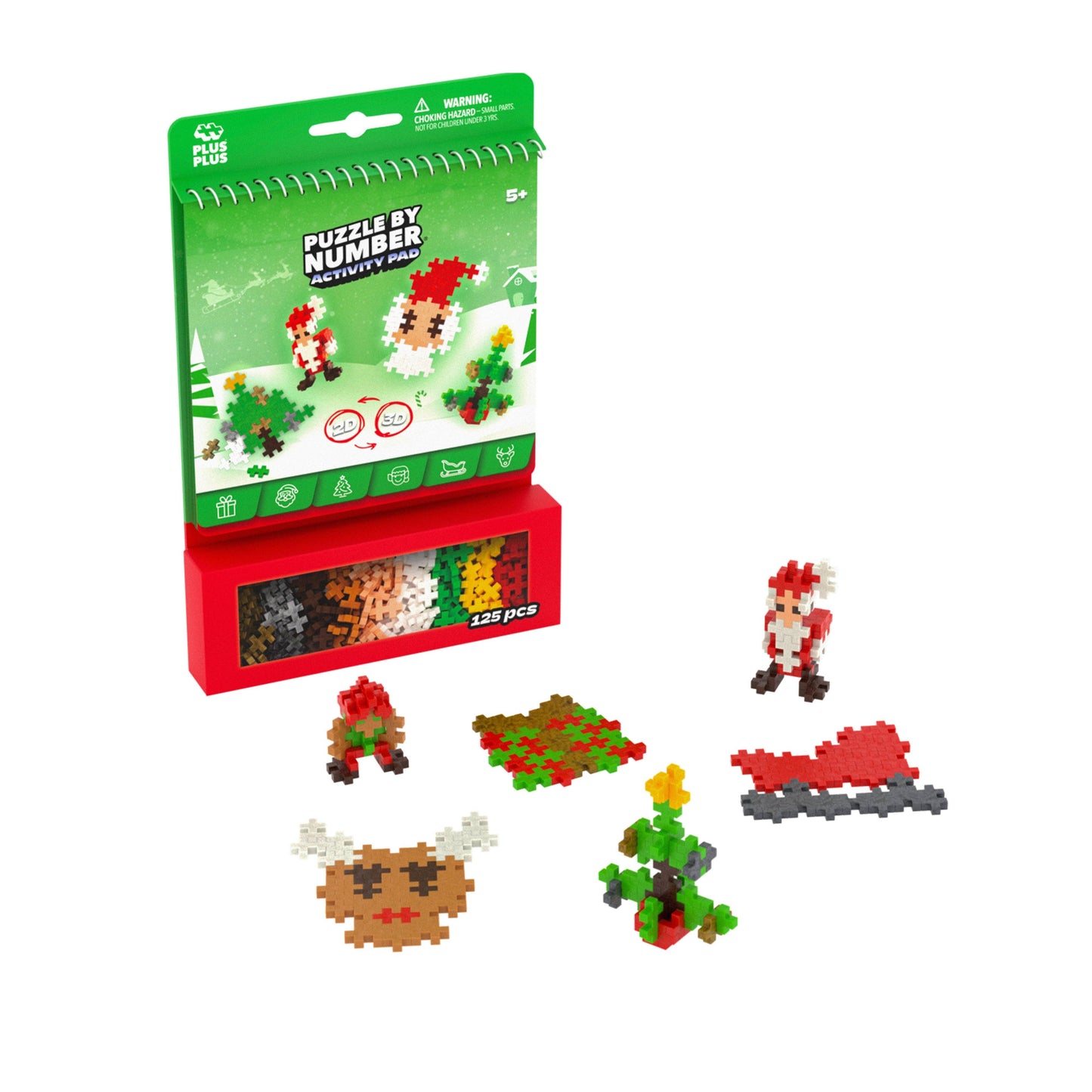 Puzzle By Number® Activity Pad - Holiday