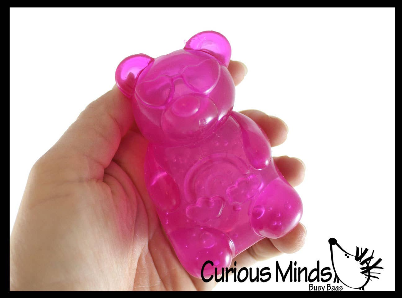 Gummy Bear Jelly Filled Stress Ball - Squishy Sensory Fidget