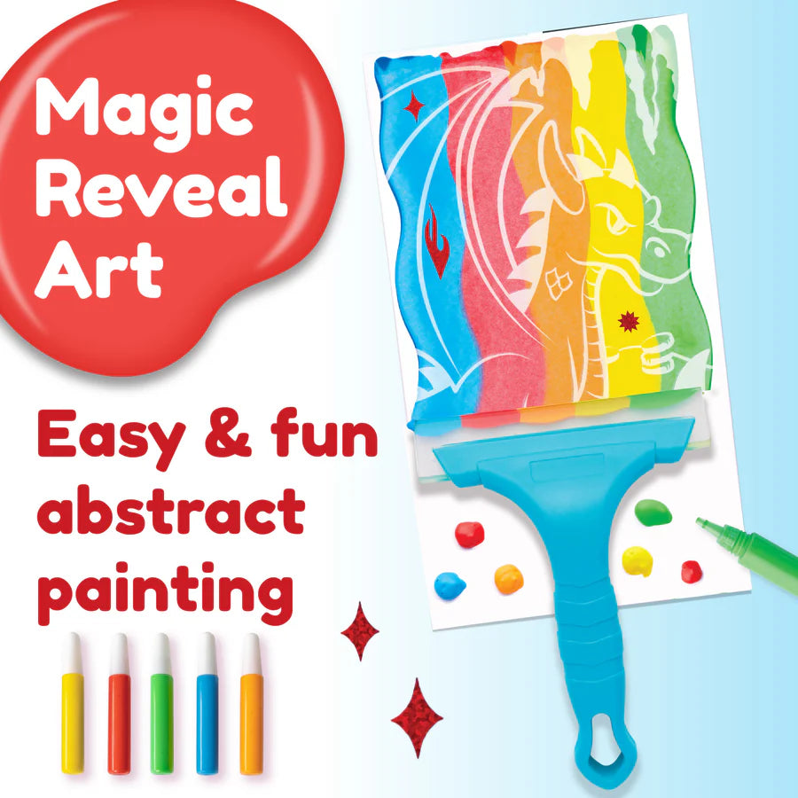 Squeegeez Magic Reveal Art Dragon