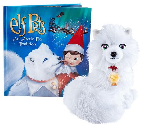 Elf Pets an Arctic Fox