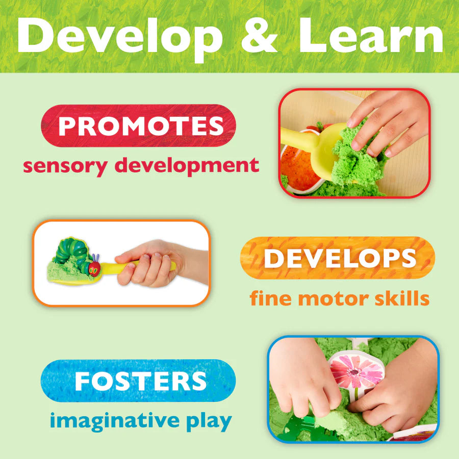 The Very Hungry Caterpillar Sensory Bin