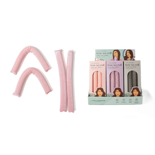 Lemon Lavender How We Roll Velvet Hair Rollers