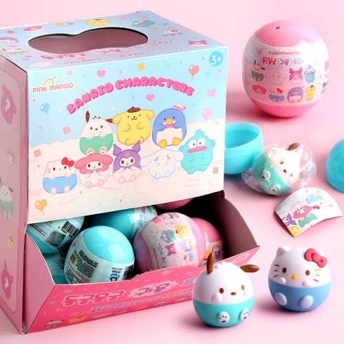 Sanrio Characters adorable round Figure blind Capsule