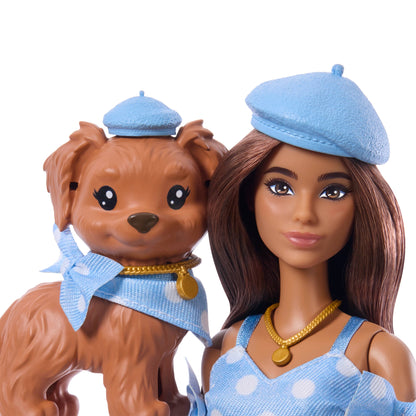 Barbie Twinning Blue Looks Polka Dots Doll and Accessories