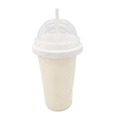 ProKitchen Squeezur Color-Changing Instant Slushie Maker Cup (1pc) Includes Straw/Spoon & Lid