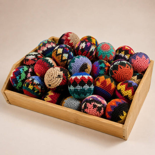 Foot Bag Sack Knit Hacky