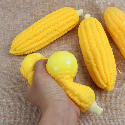Stretchy & Squishy Realistic Corn On The Cob Sensory Toy (12pcs/case)