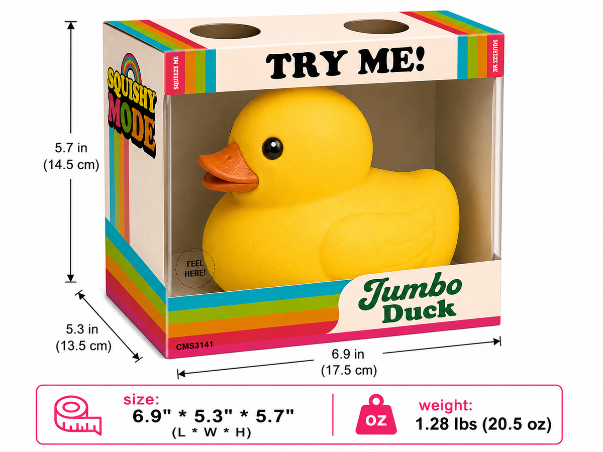 Squishy Mode Jumbo Duck Sensory Toys 