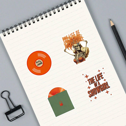 Taylor The Life of A Showgirl Stickers Assortment