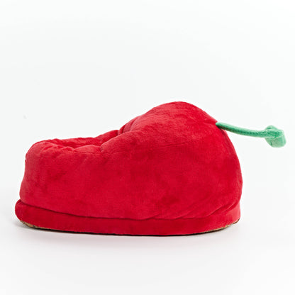 Cherry Hugs | Kids' Funny Non-Skid Plush Slippers