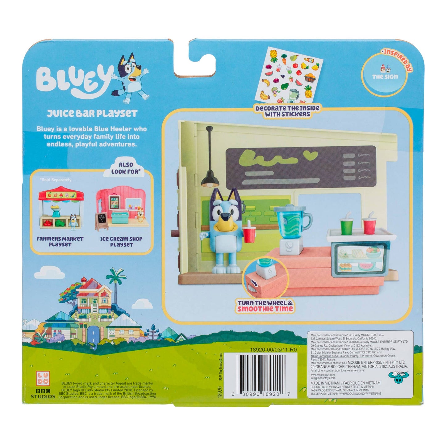 Bluey Mini-Figure Playsets