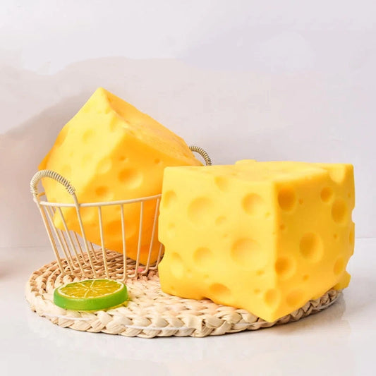 Large cheese squishy toy