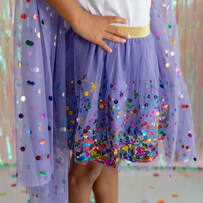 Lavender Confett Tutu8-10