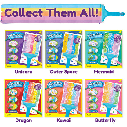 Squeegeez Magic Reveal Art Kawaii