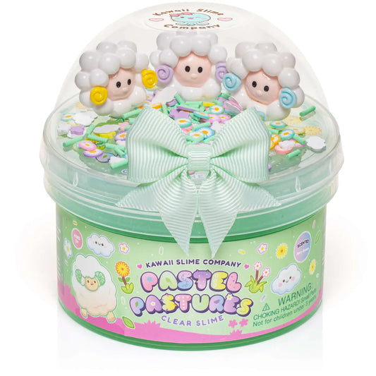 Pastel Pastures Clear Slime