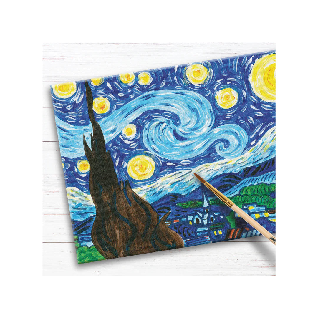 Starry Night Paint by Numbers