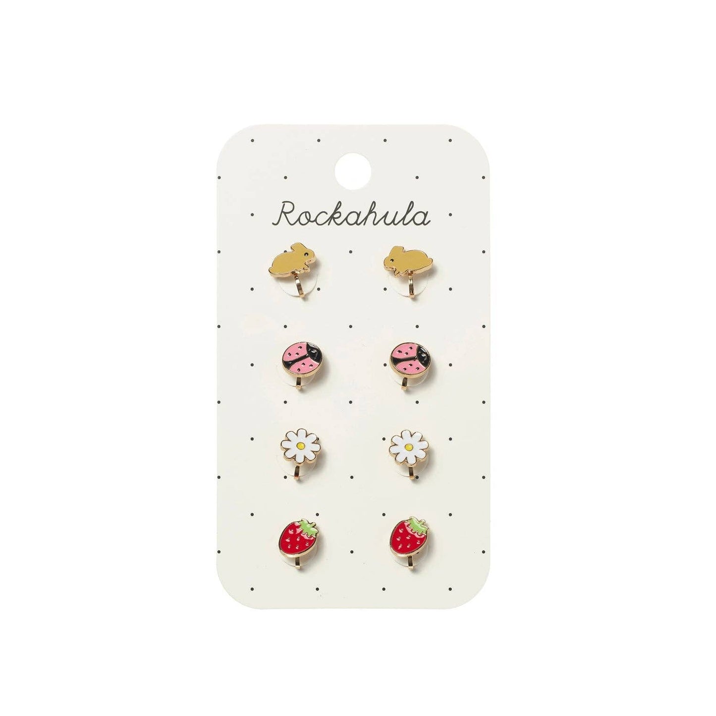 Carnival Clip On Earrings