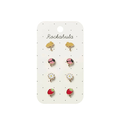 Carnival Clip On Earrings