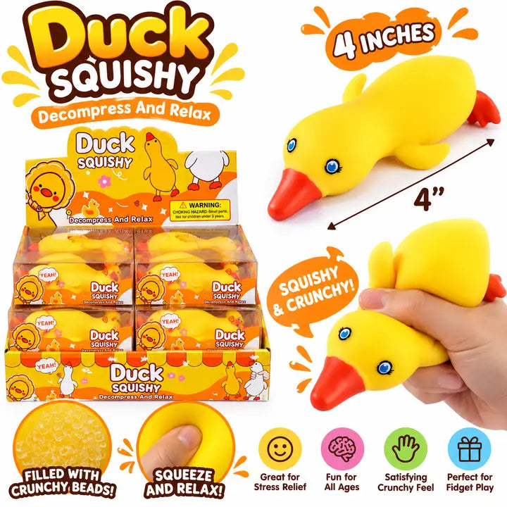 Duck Crunch Squishy Toy